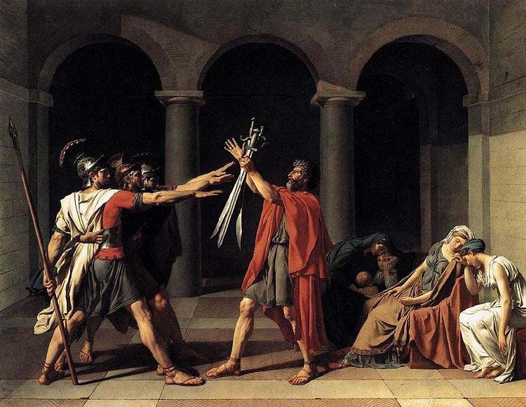 Jacques-Louis David Oath of the Horatii